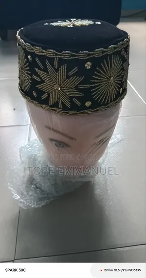 Luxury Beaded Cap for Igbo and Yoruba