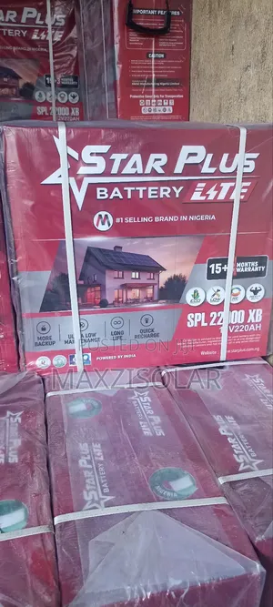 220ah Star Plus 12v Tubular Battery