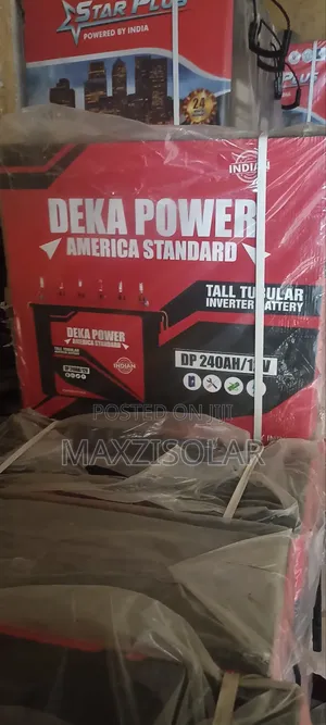 240ah Deka Power 12v Tubular Battery
