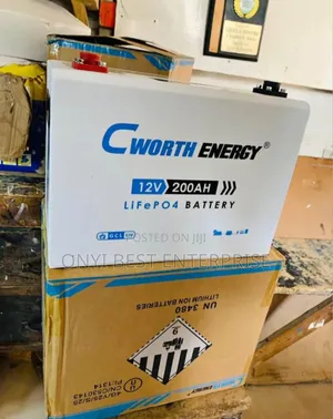 C Worth Lithium Ion Battery 12v-200ah 2.56kwh Available