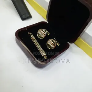 Golden Color Cufflinks Botton