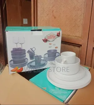 Original 16 Pieces Dinner Set Black