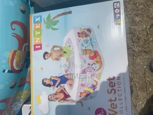 Intex Wet Set Collection Deluxe Happy Otter Inflatable Pool