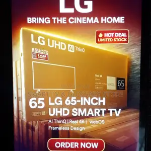 Lg 65 Inches Smart Tv Ultra Stadium Ai Thinq