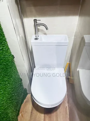 Premium Water Closet Washing Hand Basin on Top of the Tank