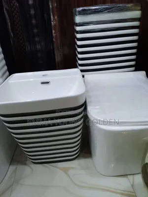 Luxury Water Closet With Washing Hand Basin