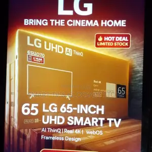 Lg 65 Inches Smart Tv With Voice Control Narrator Gameplay Mode