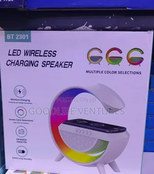 Led Wireless Charging Speaker