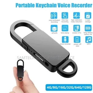 Portable Keychain Smart Voices Recorder