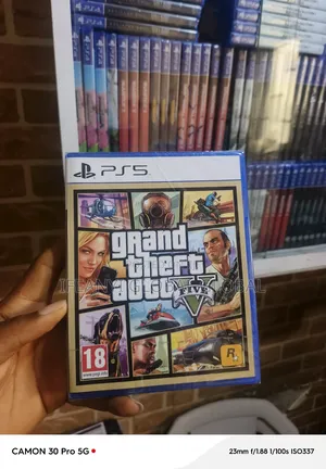 Grand Theft Auto v Ps5 Cd'