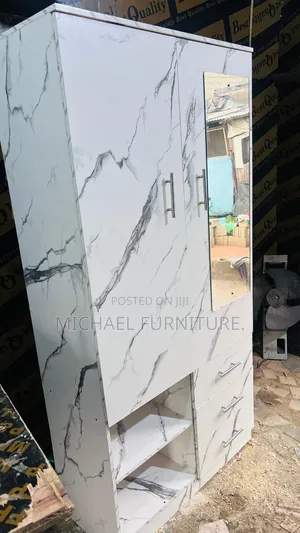 Classy 3 by 6 Wardrobe With Mirror