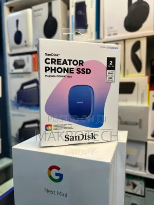 Sandisk 2tb Creator Phone Ssd - Up To 1,000 Mb/S - Compatible With Mag