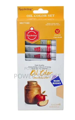 High Quality 12 Pcs Oil Color Paint