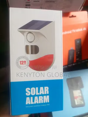 Solar Wireless Motion Sensor Alarm