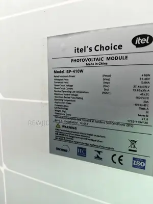 Itel Solar Panel