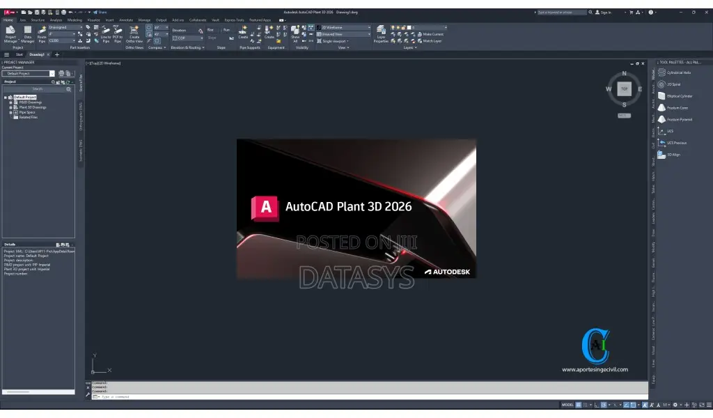 Autodesk Autocad Plant 3d - 2026 Edition