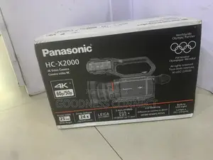 Panasonic Hc-x2000 4k Video Camera
