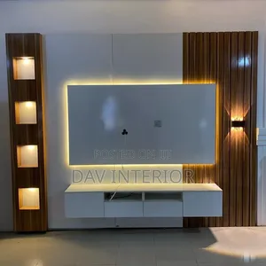 Modern Tv Console Made With MDF More