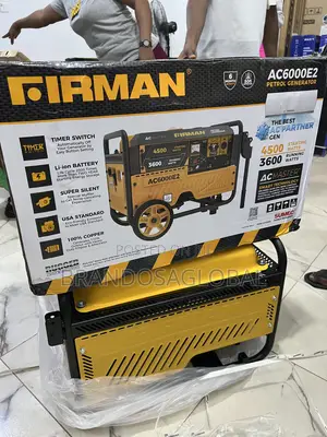 Original Firman 3.5kva Electric Start Generator – Ac6000e2 Model
