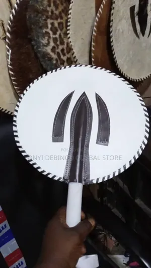Igbo Cultural Attire for Groom Traditional Wedding or Marriage Handfan