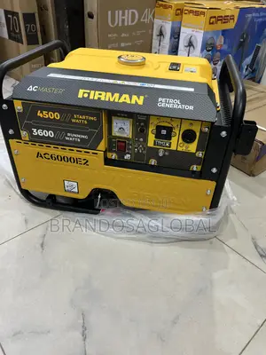 Firman3.5kva Key Start Generator–Fuel Efficient Durable Model Ac6000e2