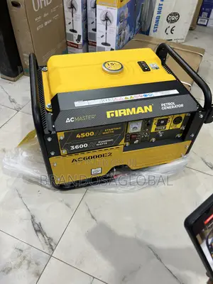 Firman 3.5kva Petrol Generator – Ac6000e2 Key Start Type