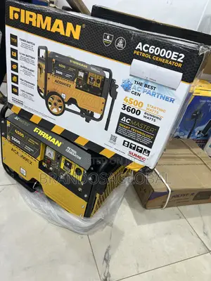 Firman 3.5kva Electric Start Generator – Reliable Portable Ac6000e2