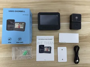Wireless Video Door Bell With Monitor