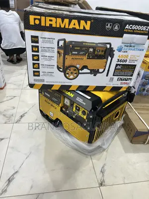 Firman 3.5kva Ac6000e2 Key Start–Original Affordable Power Solution