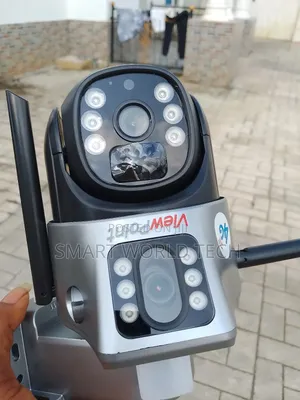 Dual Lens PTZ Solar CCTV Camera With 4g