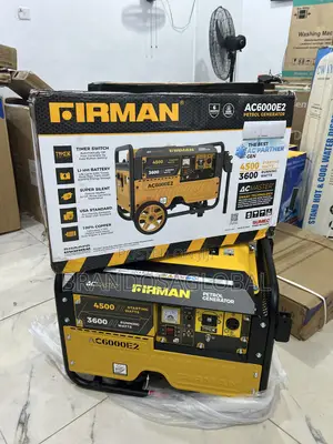 Firman 3.5kva Generator – Electric Start With Low Fuel Usage
