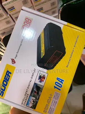 Intelligent Digital Display Battery Charger 10ah