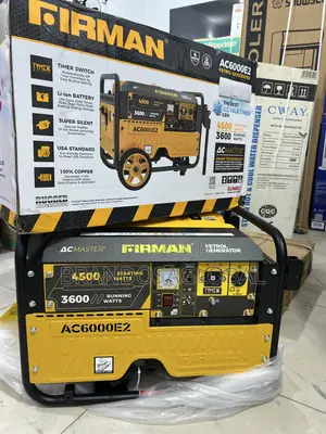 Firman 3.5kva Key Start Petrol Generator – Long Lasting Model