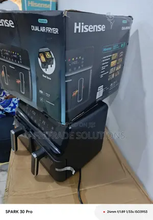 Hisense 8l Air Fryer – Easy to Clean, Large Basket