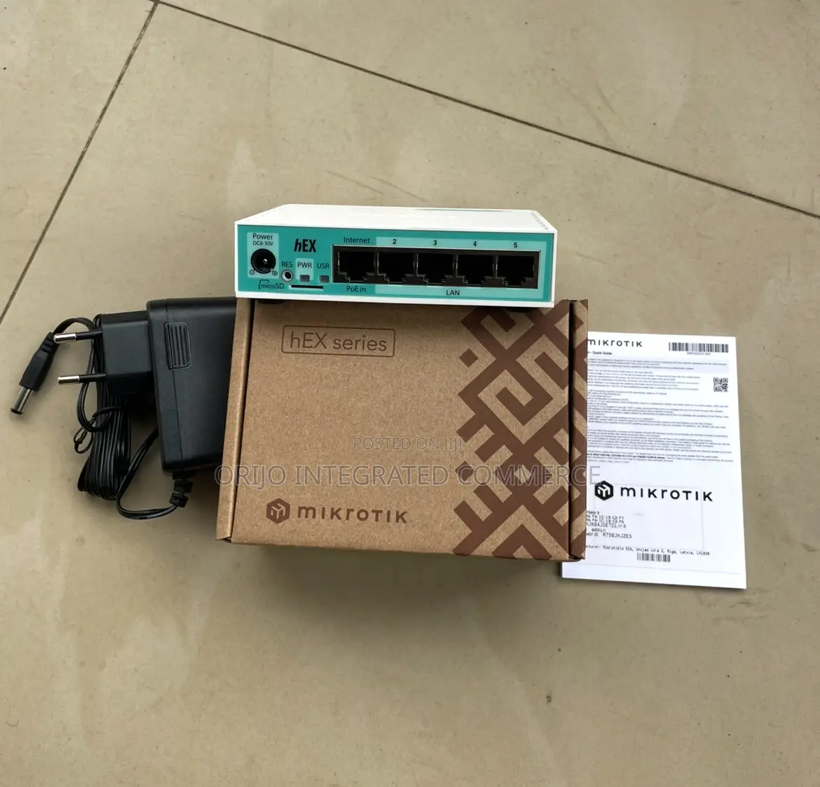Microtik Hex Rb750gr3 Router