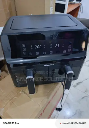 Hisense 8l Air Fryer – Healthy Family Cooking Companion