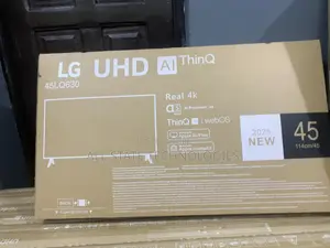 Lg 45” Smart Tv — HDR Display, Super Sound System