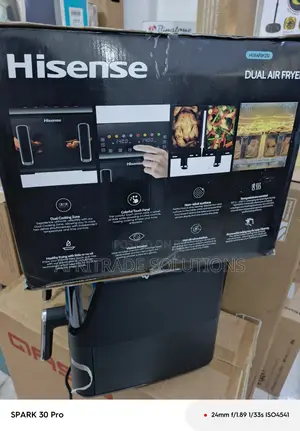 Hisense 8l Air Fryer – Digital Display With Timer