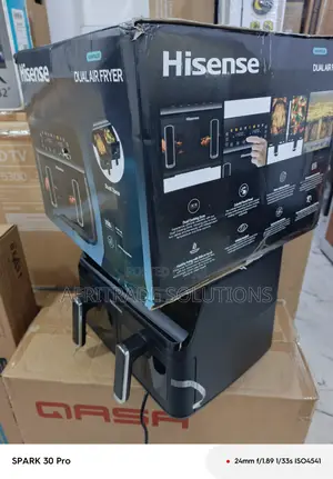Hisense 8l Air Fryer – Energy-Saving Smart Cooker