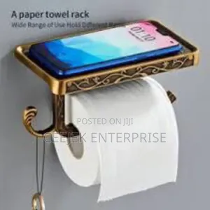 Gold Craft Tissue Holder