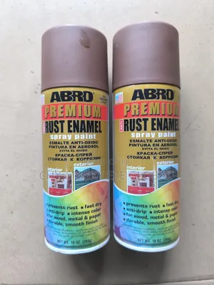 Abro Premium Anti-Rust Enamel Spray Paint