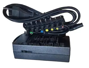 Multiple Connector Power Adapter Dc 12v, 15v, 16v, 18v, 19v, 20v, 24v