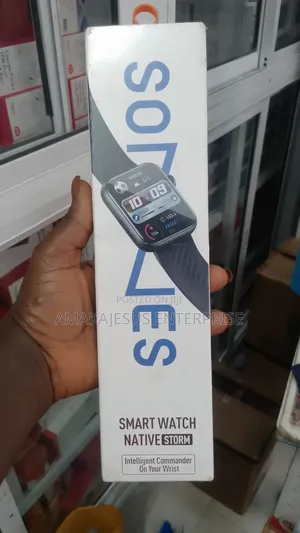 Itel Water Proof Isw-011 Native Storm Smart Watch - Black