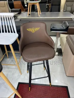 Imported Foreign Design Luxury High Bar Stool With Metal Legs