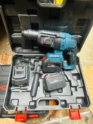 Bosch Cordless Rotary Hammer Drill, Likely A Model From The