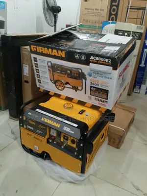 Original Firman Ac6000e2 3.5kva Switch Starter - 100% Copper, Low Fuel