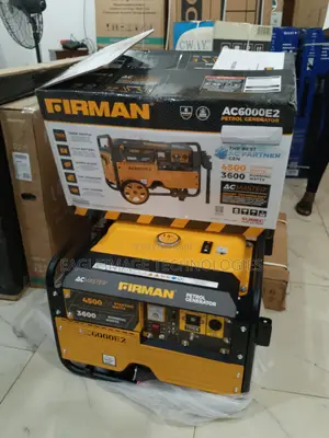 Buy Firman Ac6000e2 3.5kva Gen Today - 100% Copper Coil, Low Oil Shutd