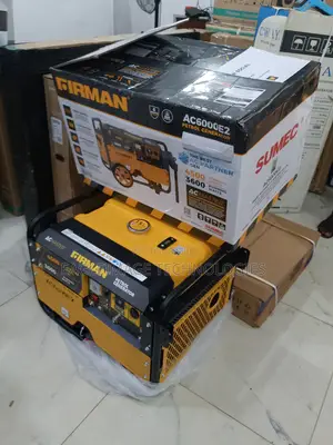 Brand New Sumec Firman Ac6000e2 - 3.5kva Rated, Fuel Efficient, Home D