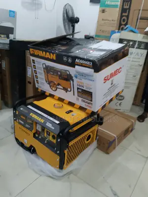 Discount Firman Ac6000e2 4kva Max - 100% Copper, 8 Hours Runtime, Easy
