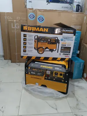 Firman Ac6000e2 3.5kva Generator Lagos - Fuel Gauge, Eco Mode, 1hp Ac